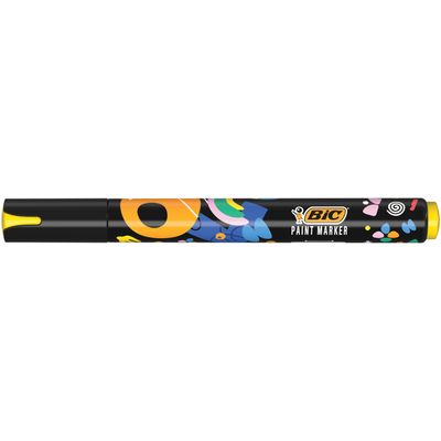 3086123777927-BIC Intensity - Marqueur à peinture - jaune - encre à l'eau - moyen--0