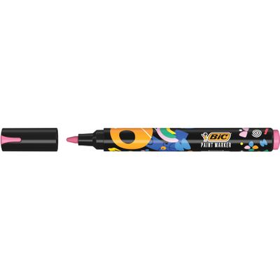 3086123777941-BIC Intensity - Marqueur à peinture - rose - encre à l'eau - moyen--1