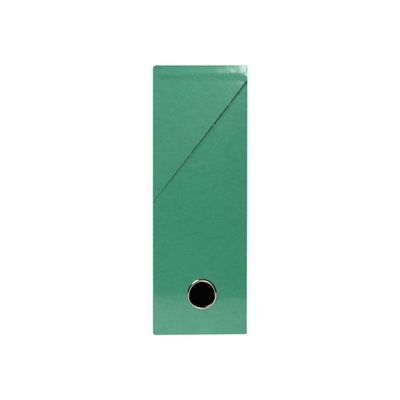 3130632899332-Exacompta Iderama - 5 Boîtes de transfert - dos 90 mm - vert foncé-Droite-2