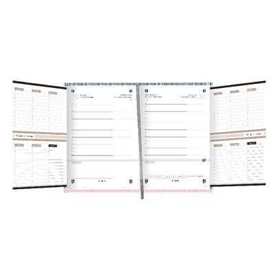 3147280175220-Agenda Oxford Boho Chic - 1 jour par page - 12 x 18 cm - lama - Hamelin-P_405115730_3-2