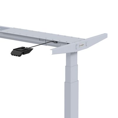 3760350282439-Bureau électrique UGO - L120x80cm - pieds gris - plateau blanc laqué-P_405156081_5-4