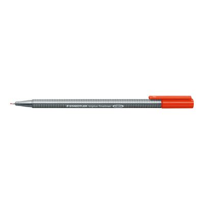 4007817334362-STAEDTLER triplus 334 - Feutre fin - 0.3 mm - mauve foncé-Angle gauche-0