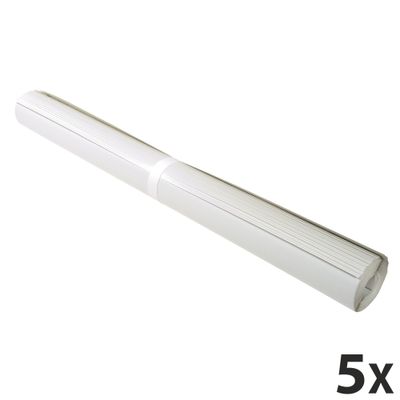 3130632416546-Exacompta - 5 recharges pour paperboard - 20 feuilles unies - papier recyclé - 80 g/m²--0