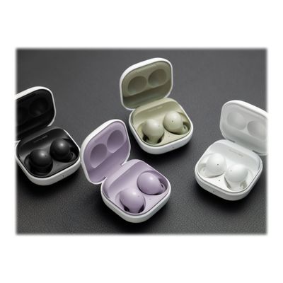 8806092607200-Samsung Galaxy Buds2 - Kit main libre - écouteur sans fil bluetooth - graphite-Gros plan-9