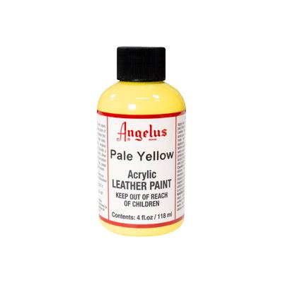 086366741979-Angelus - Peinture acrylique pour cuir - 118 ml - jaune pâle-Avant-0