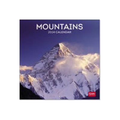 8051128759938-Legami Photo Collection - Calendrier 2024 - 18 x 18 cm - montagnes-Avant-0