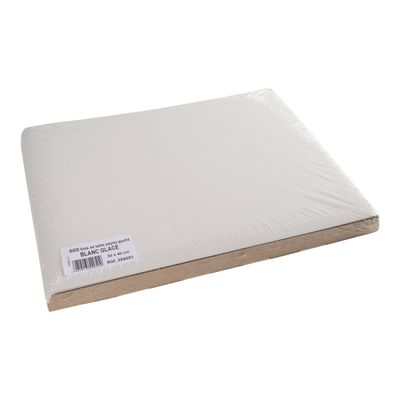 3281513540512-Cogir - 500 sets de table jetables - blanc glacé - 30 x 40 cm-Angle gauche-0
