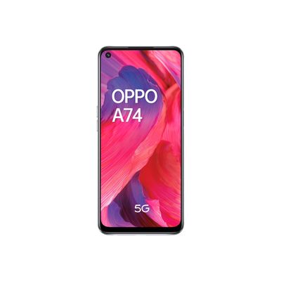 6944284684706-Oppo A74 - Smartphone - 5G - 6/128 Go - argent-Avant-0