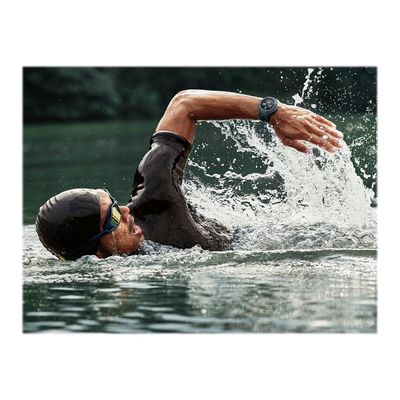6972596102519-Amazfit T-Rex Pro - montre connectée - affichage 1.3" - bleu-Avant-2