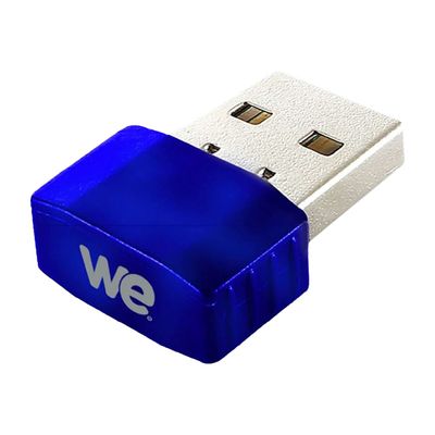 3304490420117-WE AC600 - Clé Wifi - USB 2.0 - 150 MB/S -Angle droit-0