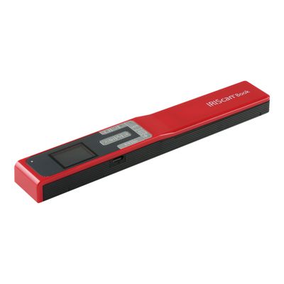 5420079900110-IRIS IRIScan Book 5 - scanner de documents A4 - portable -  1200 ppp x 1200 ppp - rouge - 3-Angle gauche-1
