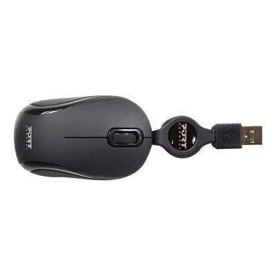 3567049003012-PORT Connect - souris filaire retractable - noir-Haut-3