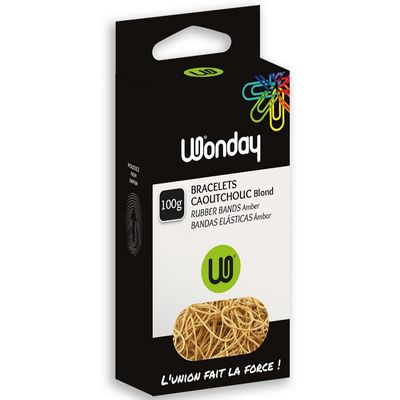 3701254705129-Wonday - Bracelets caoutchouc - élastiques - 1 cm x 15 cm - 100 g--0