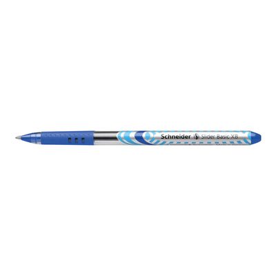 4004675044075-Schneider Slider Basic - Stylo à bille - bleu - 1.4 mm - trait large-Angle gauche-2
