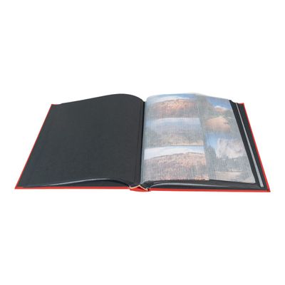 3130630160779-Exacompta Milano - Album photos 29 x 32 cm - 60 pages - rouge-Avant-3