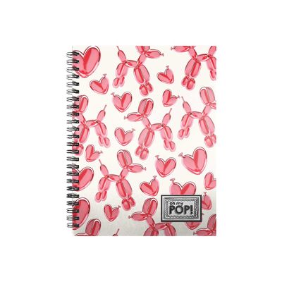 8445118010282-Oh My Pop Globoniche - Carnet de notes A5 - ligné - Karactermania-Avant-0