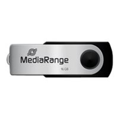 4260057126214-MediaRange USB Flash-Drive - clé USB 16 Go - USB 2.0-Avant-0