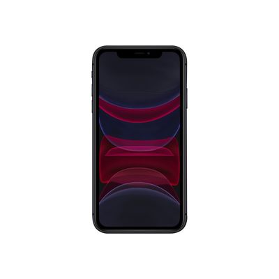 0194252097366-Apple iPhone 11 - Smartphone - 4G - 4/64 Go - noir-Avant-0