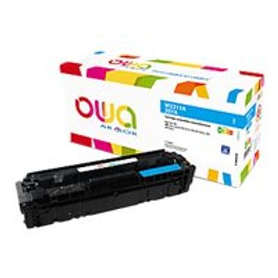 3112539848453-Cartouche laser compatible HP 207A - cyan - OWA K18888OW-Angle gauche-0