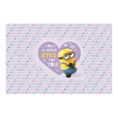 3329688127500-Les Minions - Sous-main 60 x 40 cm - modèle coeur - Clairefontaine-Avant-0