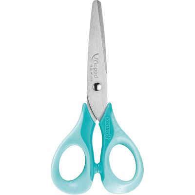 3154144842136-Maped Sensoft 3D Pastel - Ciseaux bouts ronds - 13 cm - disponible dans différentes couleurs--5