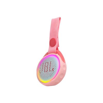 6925281944840-JBL JR POP - Enceinte portable sans fil por enfant -  étanche - rose-Angle droit-0