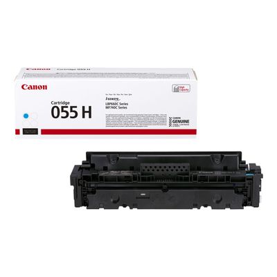 4549292124804-Canon 055H - cyan - cartouche laser d'origine-Avant-0