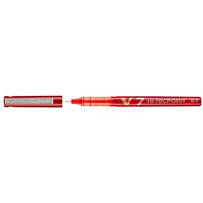 4902505085772-Pilot Hi-Tecpoint V7 - Roller - 0,7 mm - rouge--0