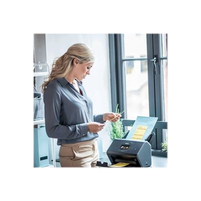 4977766755290-Brother ADS -2800W - scanner de documents A4 - USB 2.0, Wifi - 600 ppp x 600 ppp - 30ppm-Angle droit-4