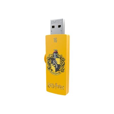 3126170167385-Emtec Harry Potter M730 Poufsouffle - clé USB 16 Go - USB 2.0-Angle droit-1