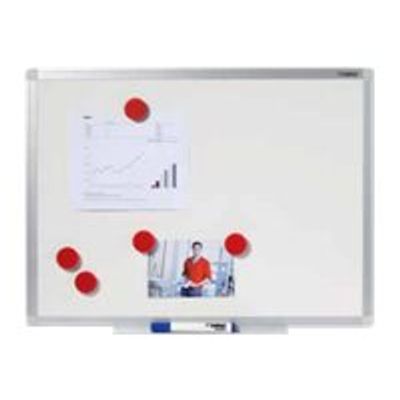 4007885243207-DAHLE - Tableau blanc - montable au mur - 900 x 1200 mm - emaillé - magnétique-Avant-0