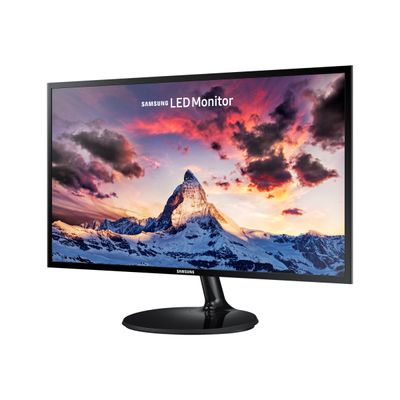 8806090139475-Samsung S27F354FHU - écran pc 24" LED - Full HD - 1920 x 1080 - VGA HDMI-Angle droit-1