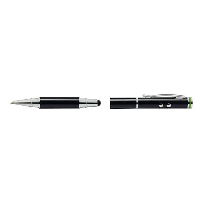 4002432102211-Leitz Complete 4 in 1 - Stylet / lampe torche / stylo à bille / pointeur laser - noir-Avant-2