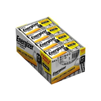 7638900289268-ENERGIZER Power - 16 piles alcalines - AAA LR03-Angle gauche-1