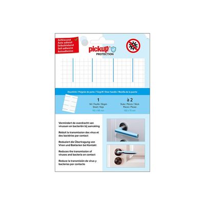 8711234033086-Pickup - 2 Films de protection adhésifs - antimicrobien - 100 x 70 mm-Avant-0