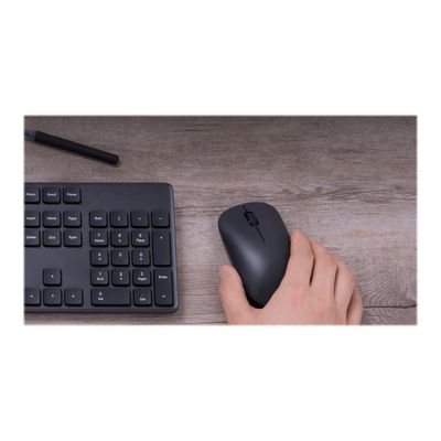 6934177787096-Xiaomi Lite - souris sans fil - 2.4 GHz - noir-Avant-5