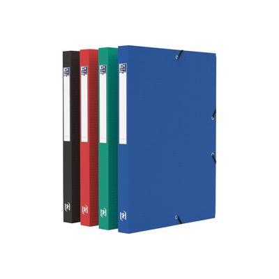 3045054895292-Oxford Memphis - Boîte de classement - dos 25 mm - disponible dans différentes couleurs-Angle gauche-0