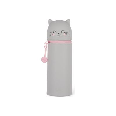 8052694002169-Legami Kitty - Trousse 1 compartiment - silicone-Avant-0