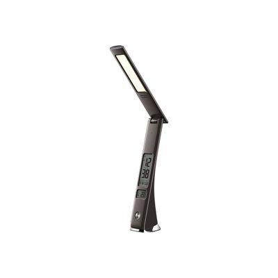 3304490422142-WE - lampe de bureau sans fil - rechargeable - écran LCD - noir-Angle droit-0