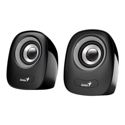 4710268257110-Genius SP-Q160 - enceinte multimédia - gris-Angle droit-0