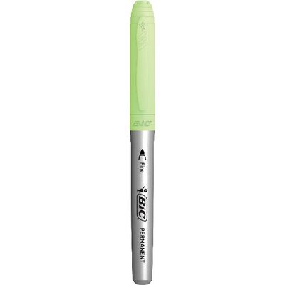 3086123677630-BIC Intensity - Kit de 12 Marqueurs permaments avec support à décorer (couleurs intenses et pastels a--5