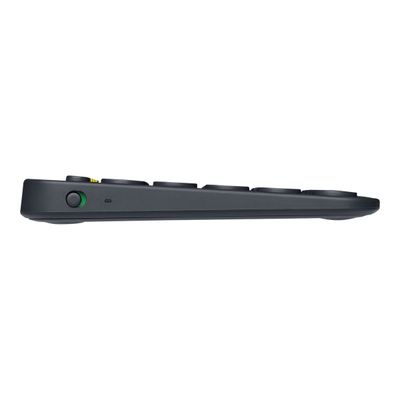 5099206061361-Logitech K380 - clavier minimaliste sans fil - gris -Gauche-3