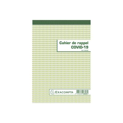 3130630066262-Exacompta - Cahier de rappel COVID-19-Avant-0