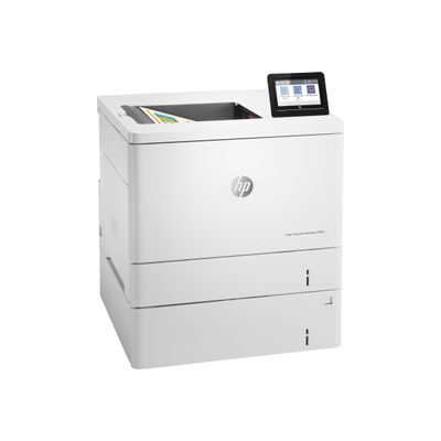 0194850414145-HP Color LaserJet Enterprise M555x - imprimante laser couleur A4 - Wifi-Angle gauche-2