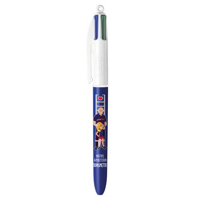 3086123689923-BIC 4 Couleurs Pompiers - Stylo à bille 4 couleurs - 1 mm - différents modèles disponibles--4