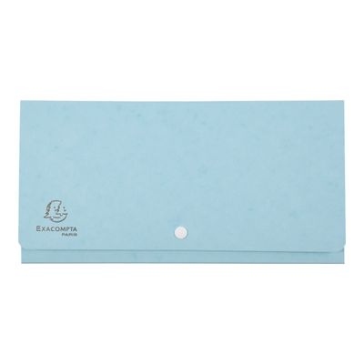 3130630586609-Exacompta Aquarel - Trieur 6 positions - format de poche 26 x 13 cm - disponible dans différentes-Avant-0