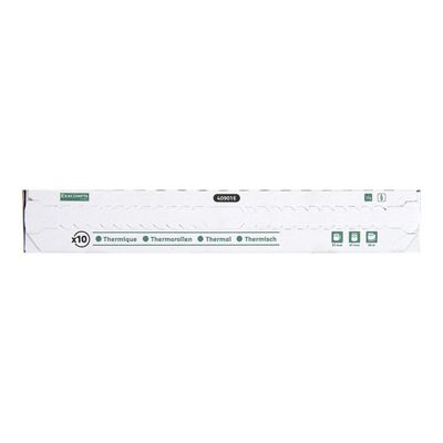 3130633409011-Exacompta - 10 Bobines papier thermique - Rouleau de 57 x 47 x 12 mm - 25 m-Avant-0