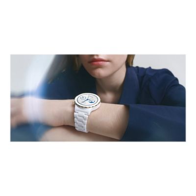 6941487253746-Huawei Watch GT 3 Pro - montre connectée - 43mm - blanc-Avant-12