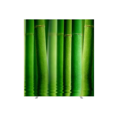 3660141945195-Cloison de séparation EASYSCREEN - L160 x H174 cm - bambou-Avant-0