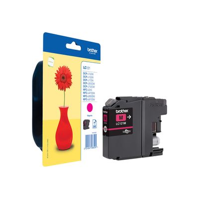 4977766723206-Brother LC121 - magenta - cartouche d'encre originale-Avant-0